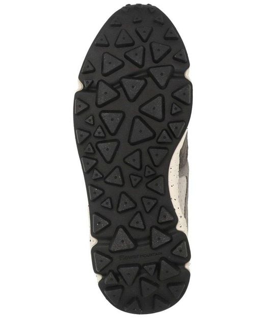 Flower Mountain Blue Yamano 3 Lace-Up Sneakers for men