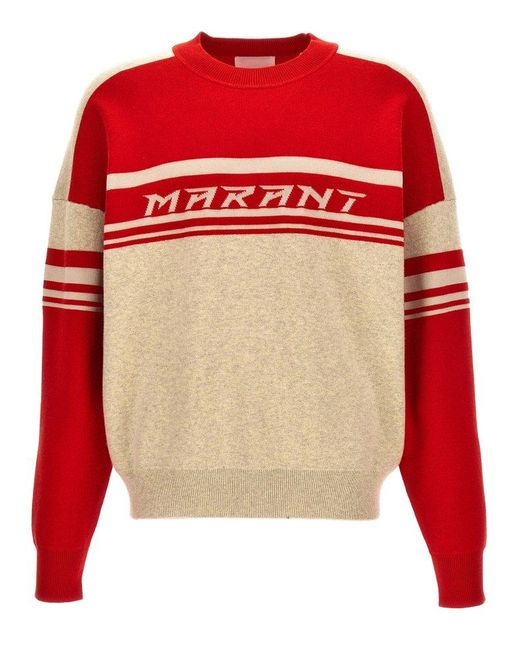 Isabel Marant Red Colby Sweater, Cardigans for men