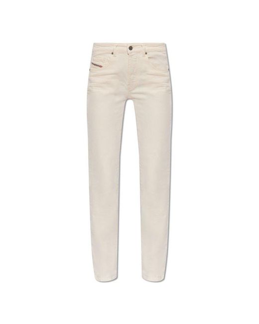 DIESEL White '1989 D-mine' Jeans,