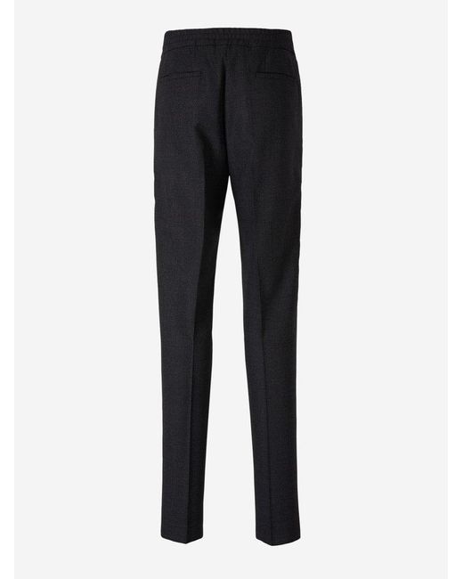 Lardini Black Checkered Pattern Suit for men