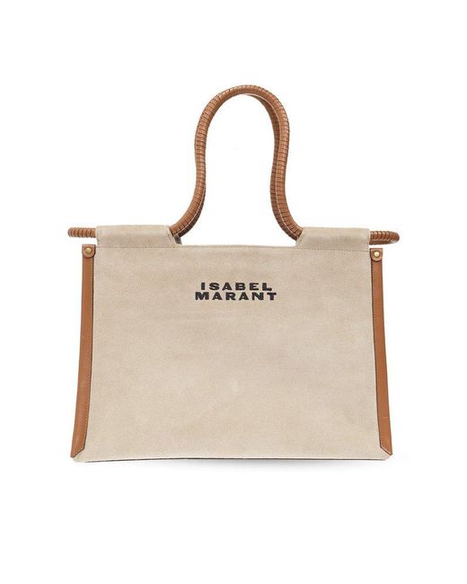 Isabel Marant Natural 'toledo' Shopper Bag