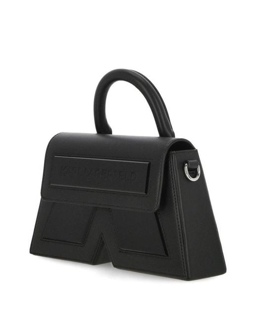 Karl Lagerfeld Black Shoulder Bags