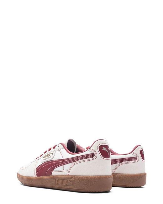 PUMA Pink Palermo Og Lace-Up Sneakers for men