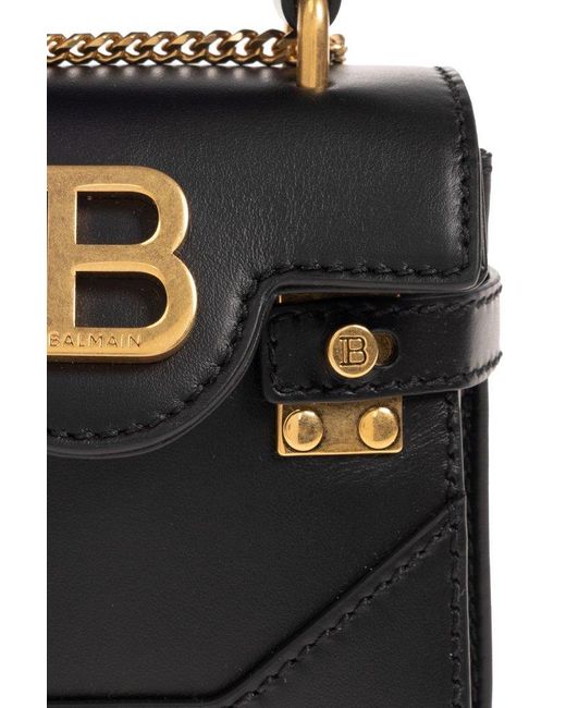Balmain Black 'b-buzz Mini' Shoulder Bag,