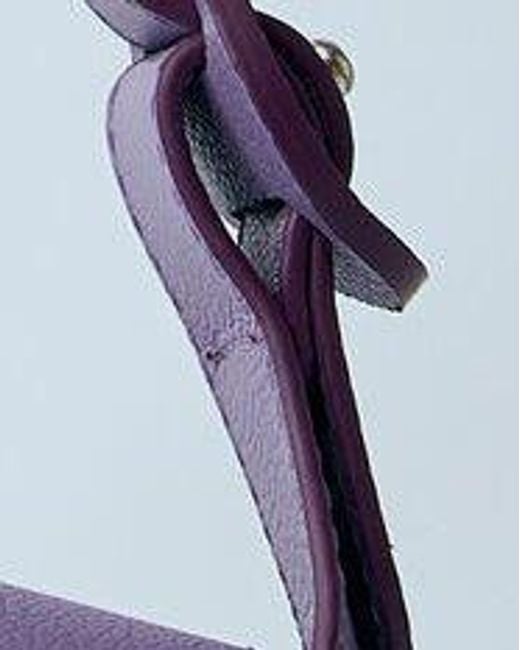 Kiko Kostadinov Purple Trivia Hobo Shoulder Bag