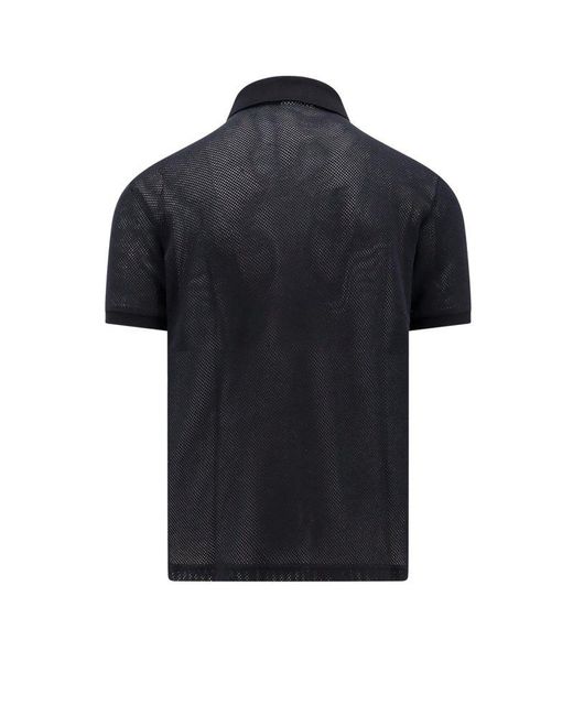 Courreges Black Polo Shirt for men