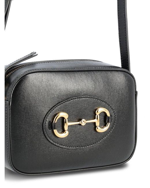 Gucci Horsebit 1955 Small Shoulder Bag in White Lyst