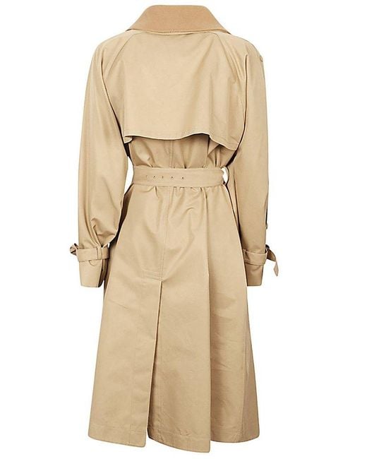 Weekend by Maxmara Natural Belted Double-breasted Coat