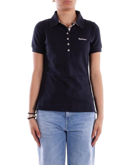 Barbour Blue T-Shirts And Polos