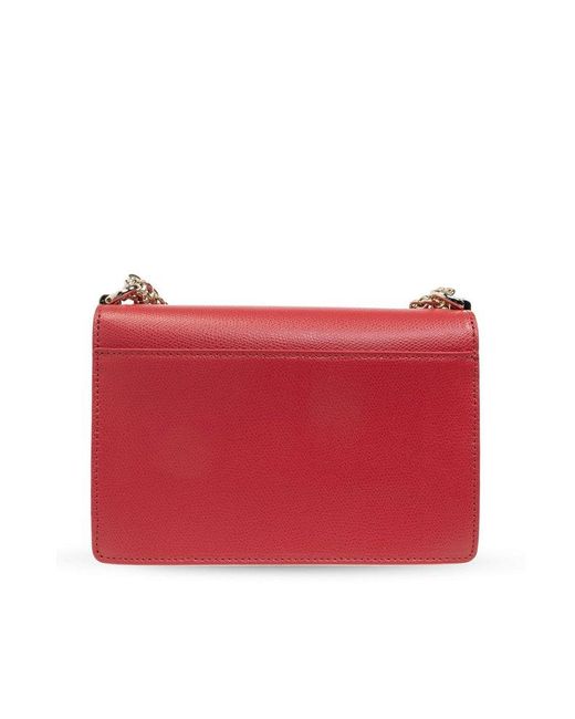 Furla Red '1927 Mini' Shoulder Bag,