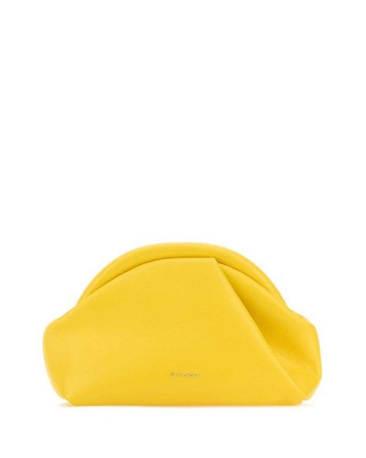 J.W. Anderson Yellow Bumper Zipped Clutch Bag