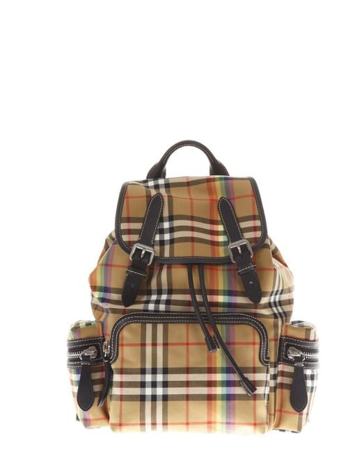 Burberry Brown Rainbow Backpack