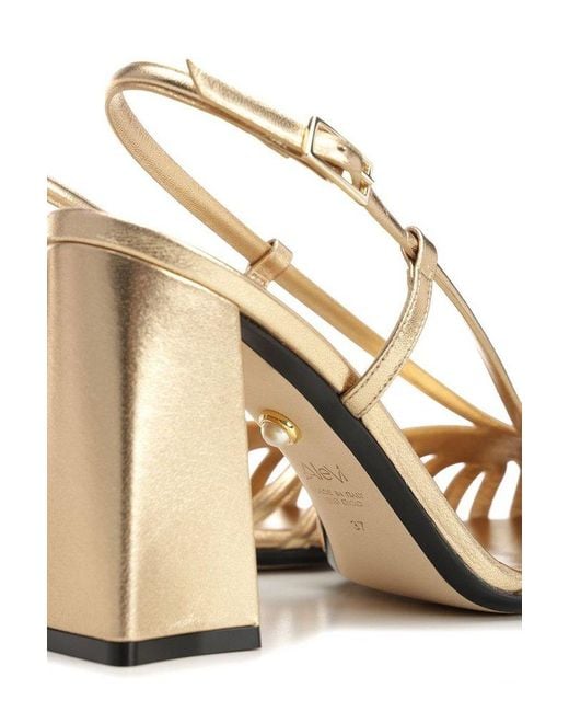 ALEVI Natural Alevi' Milano Marta Cage Heel Sandal