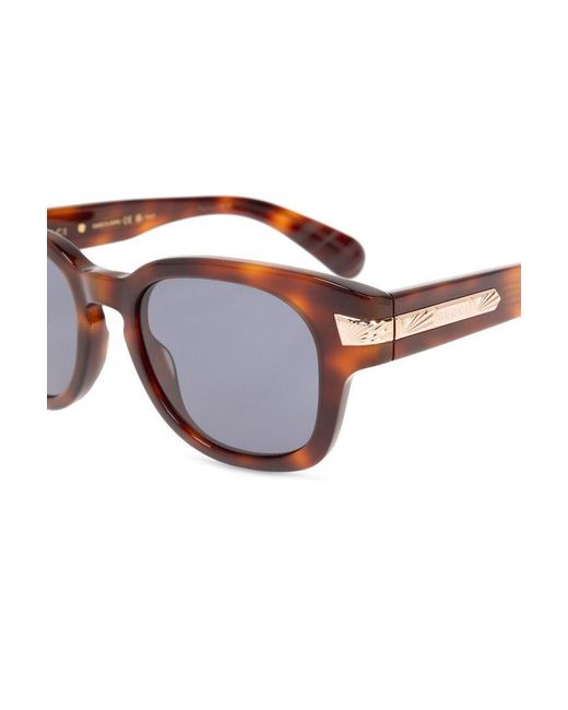 Gucci Brown Tortoiseshell Sunglasses for men