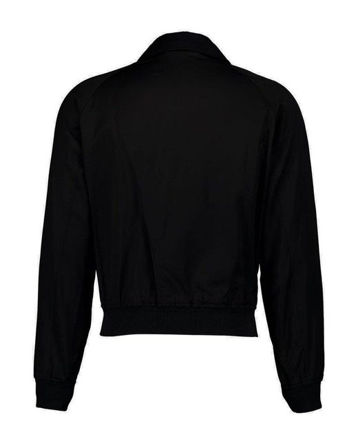 Tom Ford Black Zip-up Leather Jacket for men