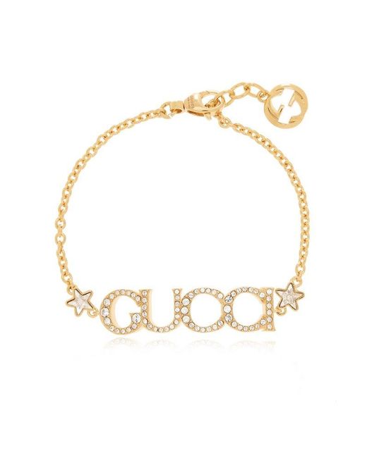 Gucci White Brass Bracelet,