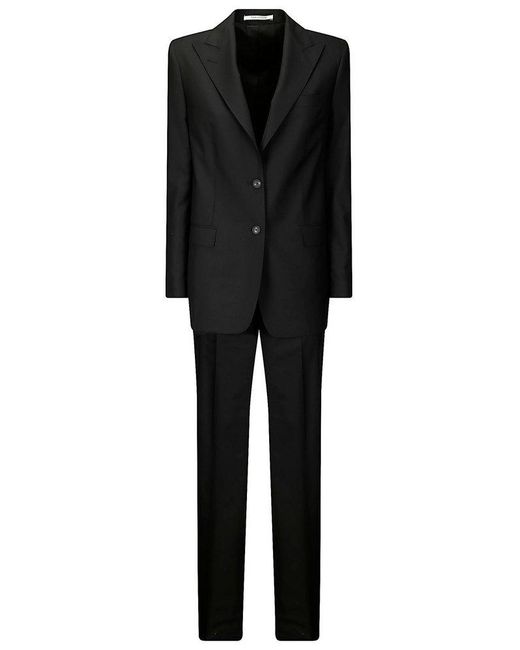 Tagliatore Black T-Bertha 16 Bad Single-Breasted Tailored Suit