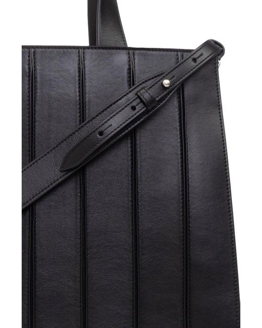 Max Mara Whitney Top Handle Bag in Black | Lyst