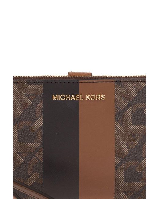 MICHAEL Michael Kors Brown 'jet Set' Wallet