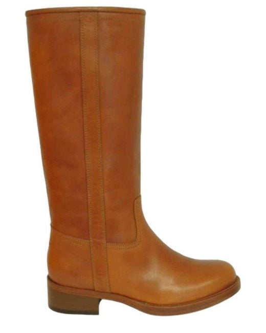 Etro Brown Classic Knee-high Boots