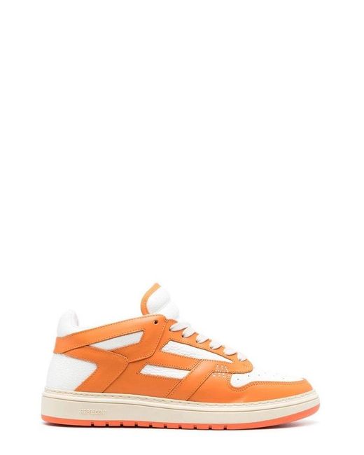 Represent Orange Reptor Lace-up Sneakers for men