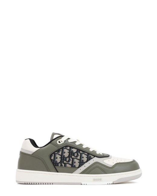 Dior Green B27 Low-top Sneakers Shoes for men