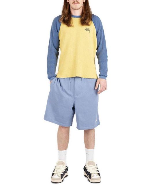 STUSSY★ HEAVY JERSEY SHORT 男女兼用 Jersey Short – Black | Bottoms | Stüssy