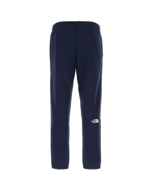 The North Face Blue Cotton Blend Joggers for men