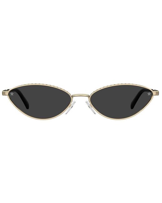 Chiara Ferragni Brown Cat Eye Frame Sunglasses