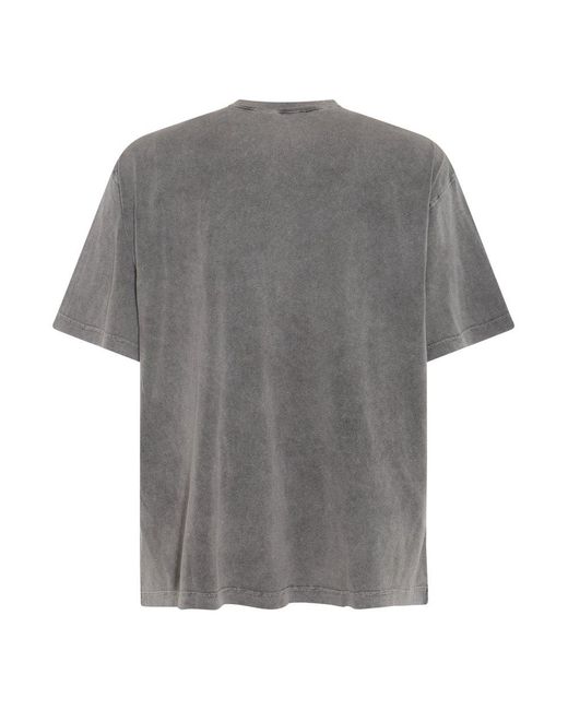 Acne Gray T-shirts And Polos