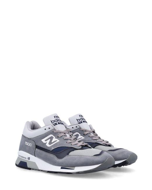 New Balance White 1500 Lace-Up Sneakers