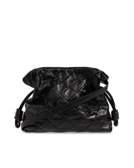 Loewe Black Flamenco Clutch Bag