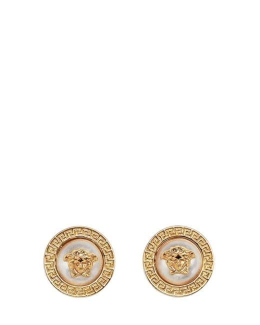 Versace medusa head earrings Clearance