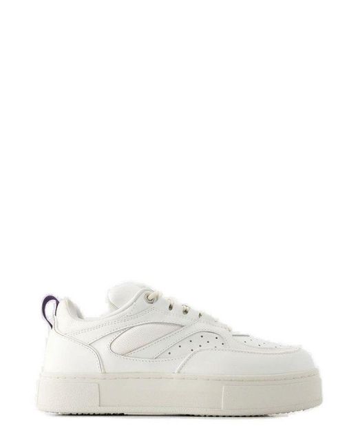 Eytys White Sidney Lace-up Sneakers