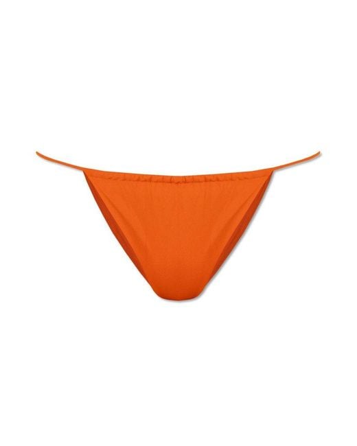 Saint Laurent Orange Swimsuit Top, '