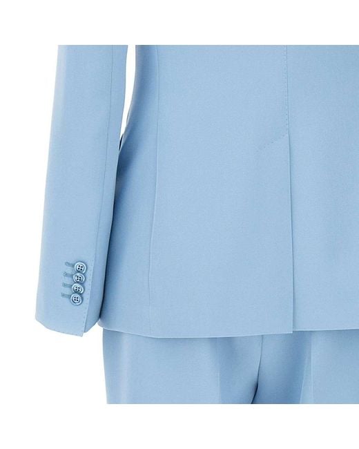 Tagliatore Blue Double-Breasted Tailored Suit