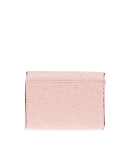 Furla Pink 'flow Medium' Wallet,