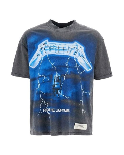 Represent Blue X Metallica for men