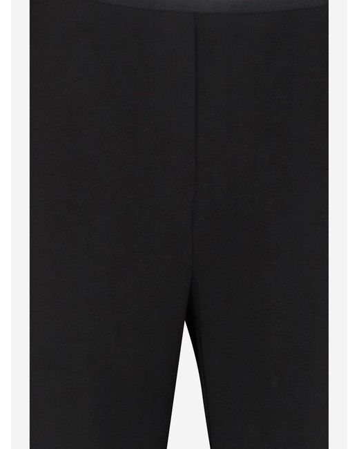 Helmut Lang Black Fluid Viscose Pants