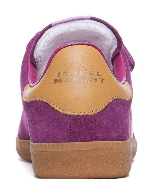 Isabel Marant Purple Beth Sneakers