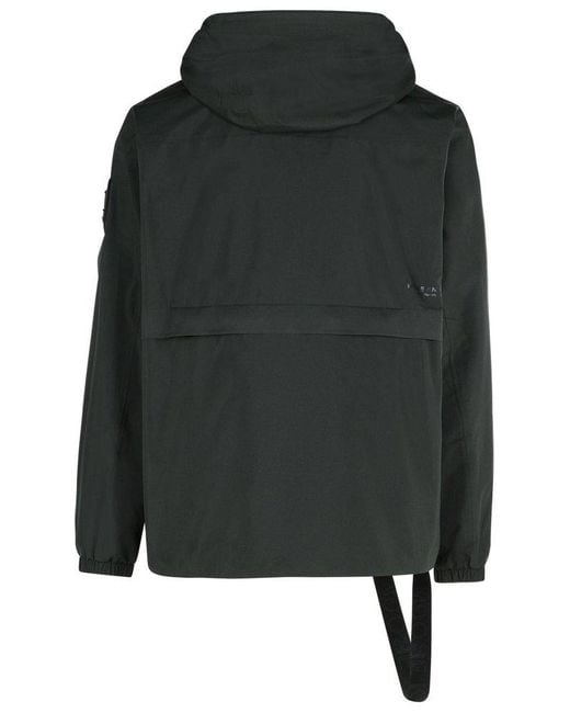 Moose Knuckles Black 'Knox' Recycled Polyester Jacket