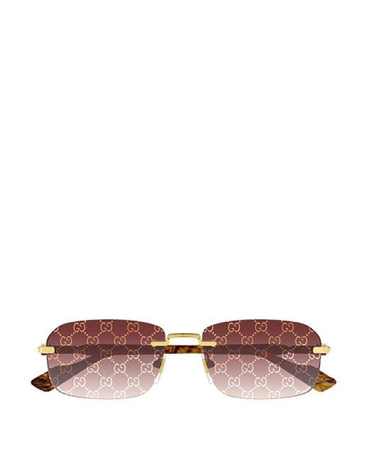 Gucci Sunglasses in Brown for Men | Lyst