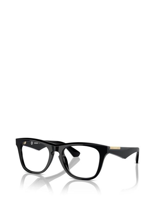 Burberry Black Square Frame Glasses for men