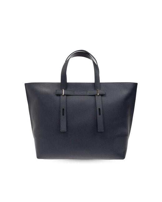 Furla Blue ‘Giove Large’ Shopper Bag