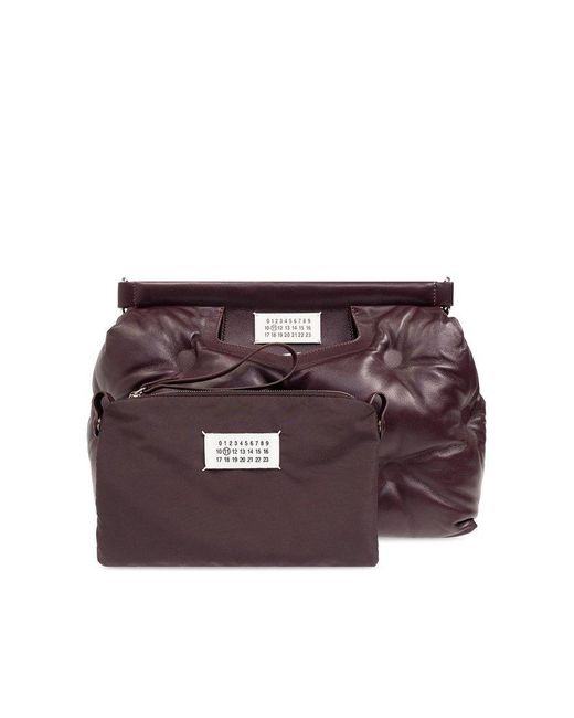 Maison Margiela Purple Glam Slam Classique Shoulder Bag