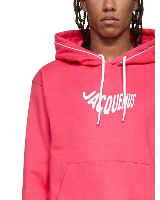 Printed Drawstring Hoodie 