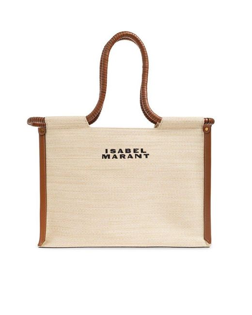 Isabel Marant Natural 'toledo' Shopper Bag,