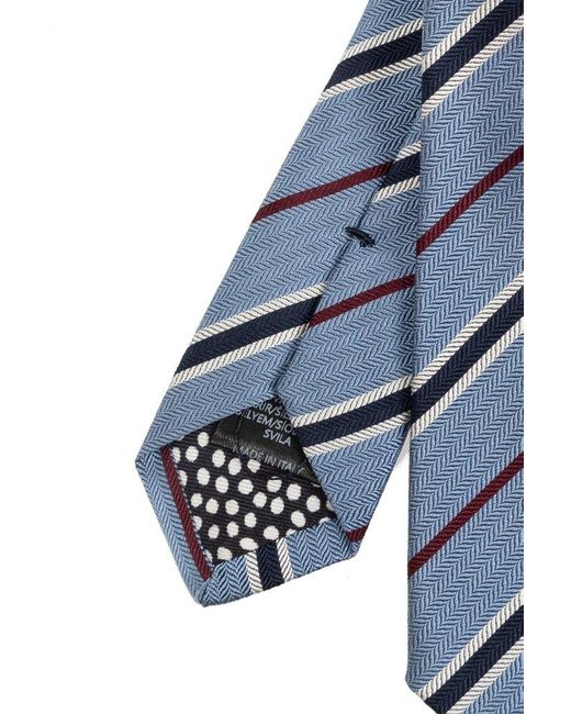 Paul Smith Blue Silk Tie for men