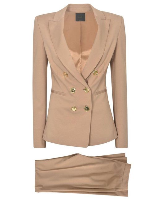 Pinko Natural Two-piece Tailored Suit