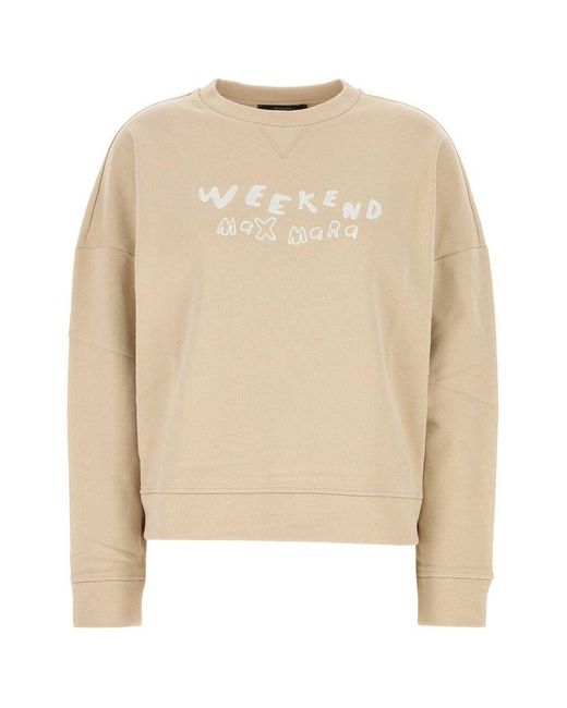 Weekend by Maxmara Natural Cotton Danubio Sweatshirt